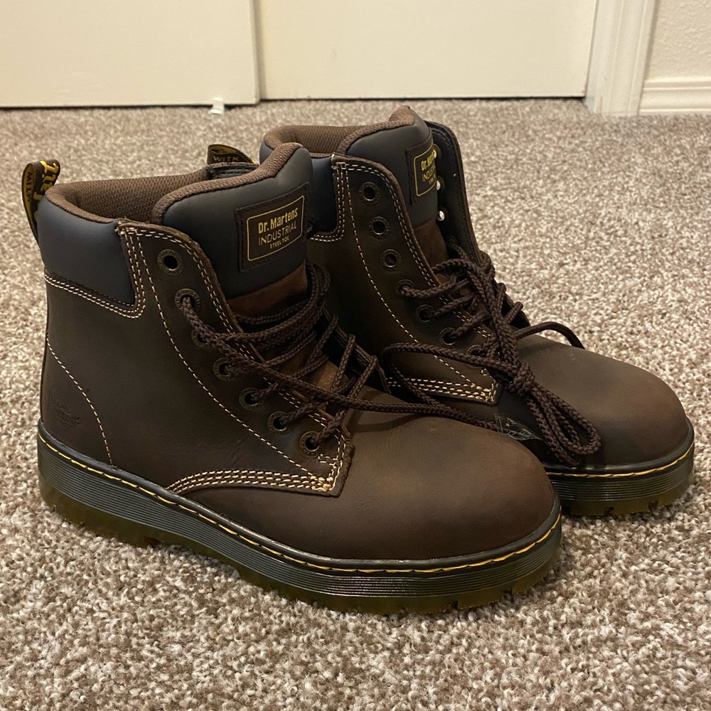 Dr Martens industrial Steel toe sz US9